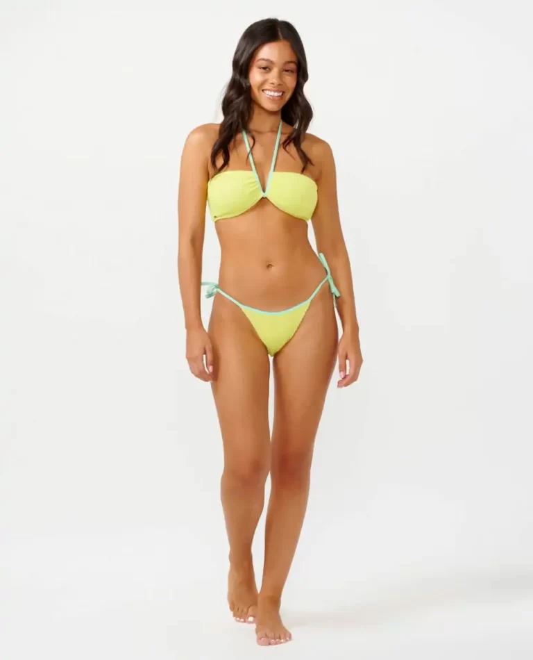 Rip Curl Sunny Side Tie Side Cheeky Coverage Bikini Bottom Women Bikini Bottoms - Image 4