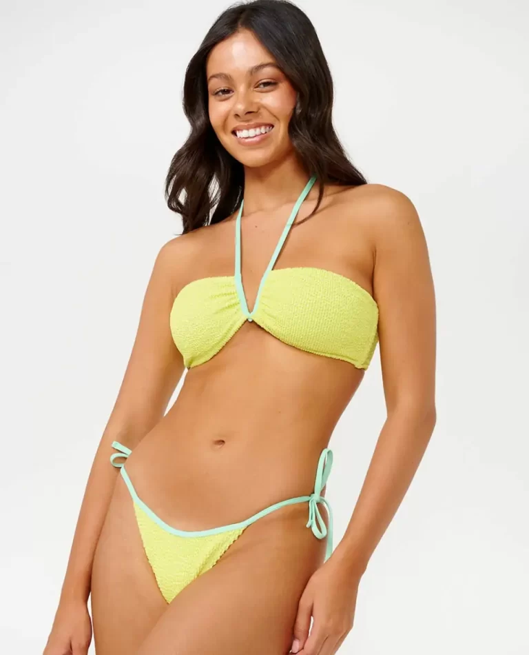 Rip Curl Sunny Side Tie Side Cheeky Coverage Bikini Bottom Women Bikini Bottoms