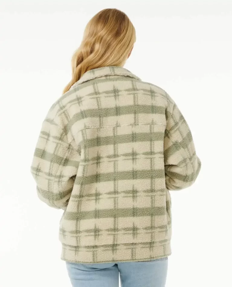 Rip Curl Sunrise Session Sherpa Lined Button Up Jacket Jackets Women - Image 3