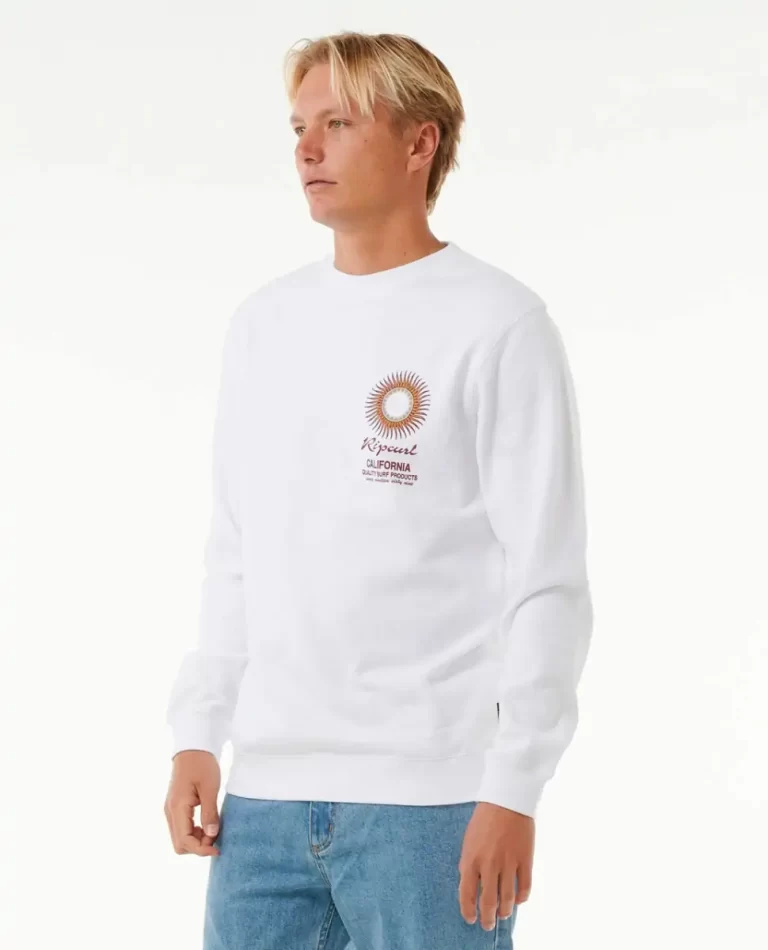 Rip Curl Sunset Desto Crew Mens Hoodies & Fleece - Image 2