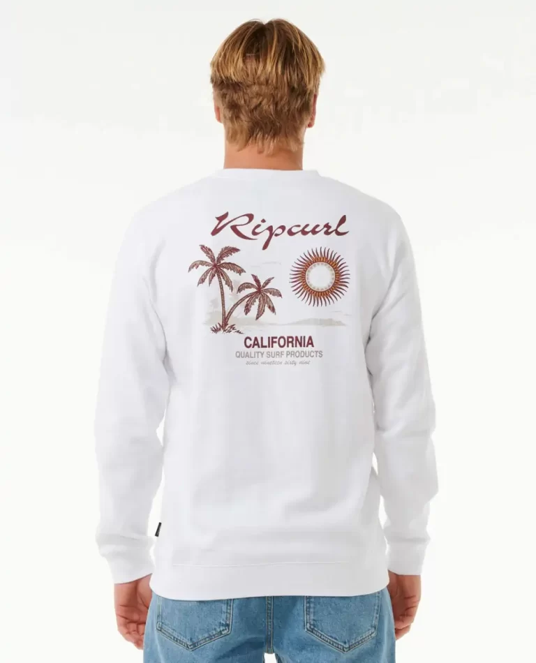 Rip Curl Sunset Desto Crew Mens Hoodies & Fleece - Image 3