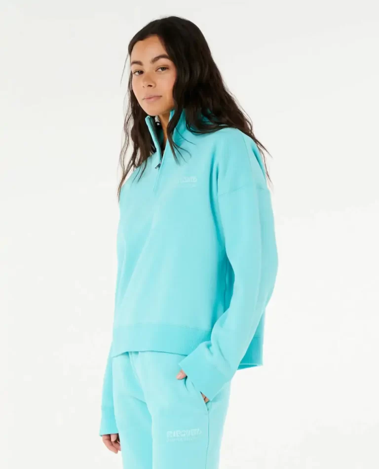 Rip Curl Surf Puff 1/4 Zip Hoodies & Fleece Women - Image 2