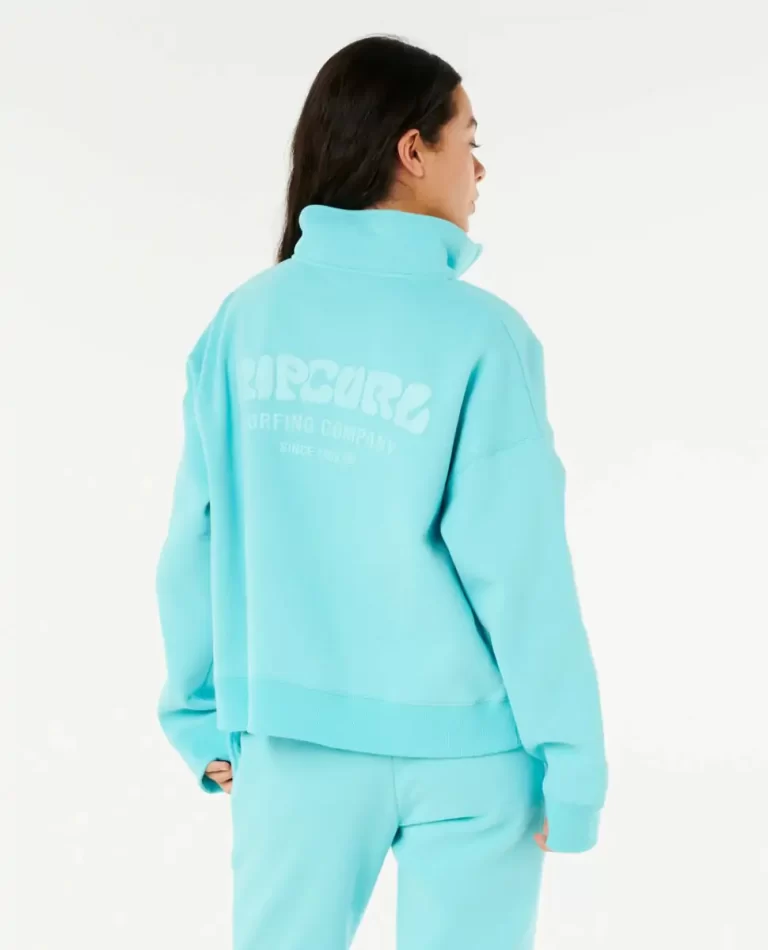 Rip Curl Surf Puff 1/4 Zip Hoodies & Fleece Women - Image 3
