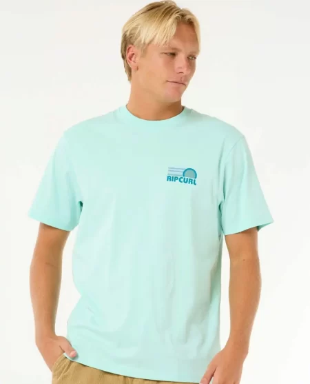 Rip Curl Surf Revival Stacked Tee Tees & Tanks Mens
