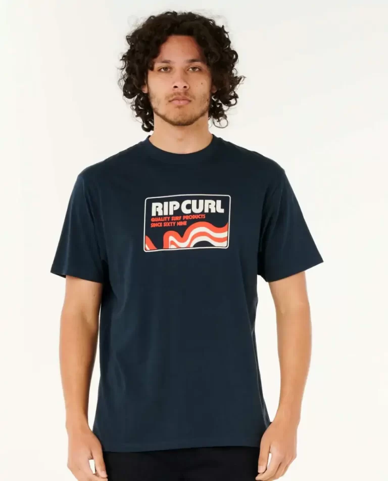 Rip Curl Surf Revival Swirl Tee Tees & Tanks Mens - Image 3