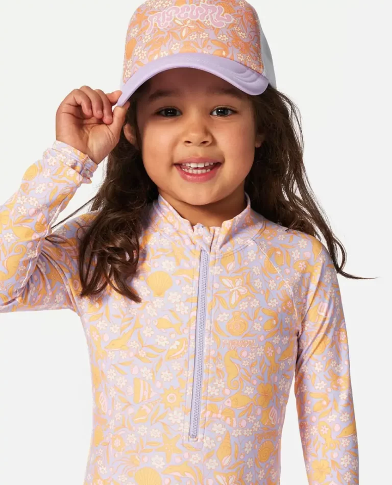 Rip Curl Swimwear Rainbow Tide Long Sleeve Surfsuit Kids - Image 4