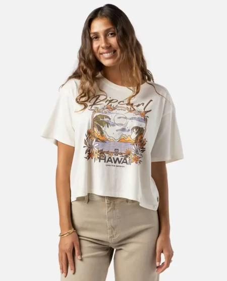 Rip Curl Tees & Tanks Cosmic Sky Crop Tee Women
