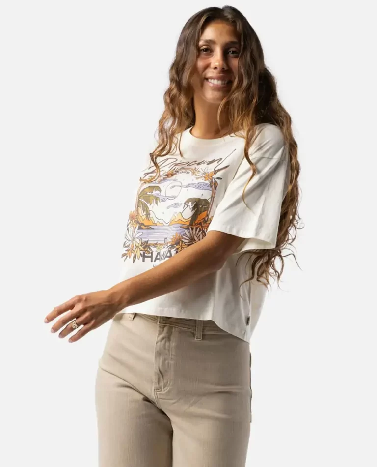 Rip Curl Tees & Tanks Cosmic Sky Crop Tee Women - Image 5