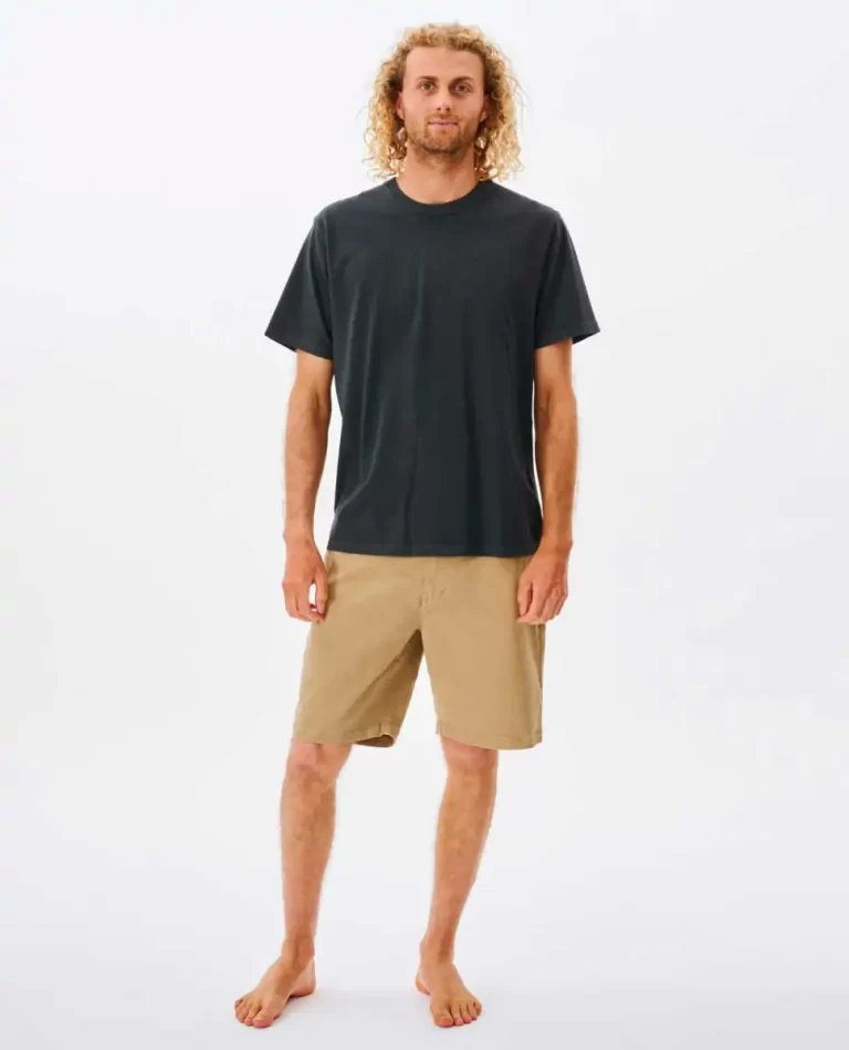 Rip Curl Tees & Tanks Mens Plain Wash Tee - Image 4