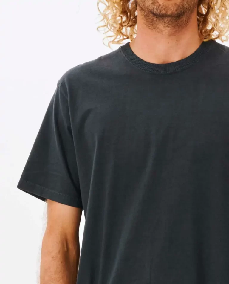 Rip Curl Tees & Tanks Mens Plain Wash Tee - Image 5