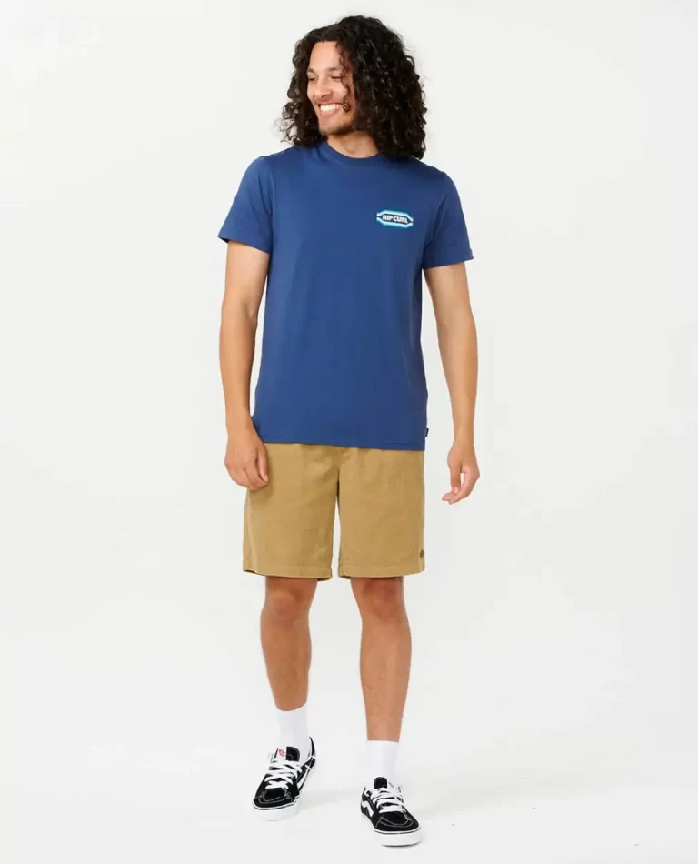 Rip Curl Tees & Tanks Mens Surf Revival Channels Tee - Image 4