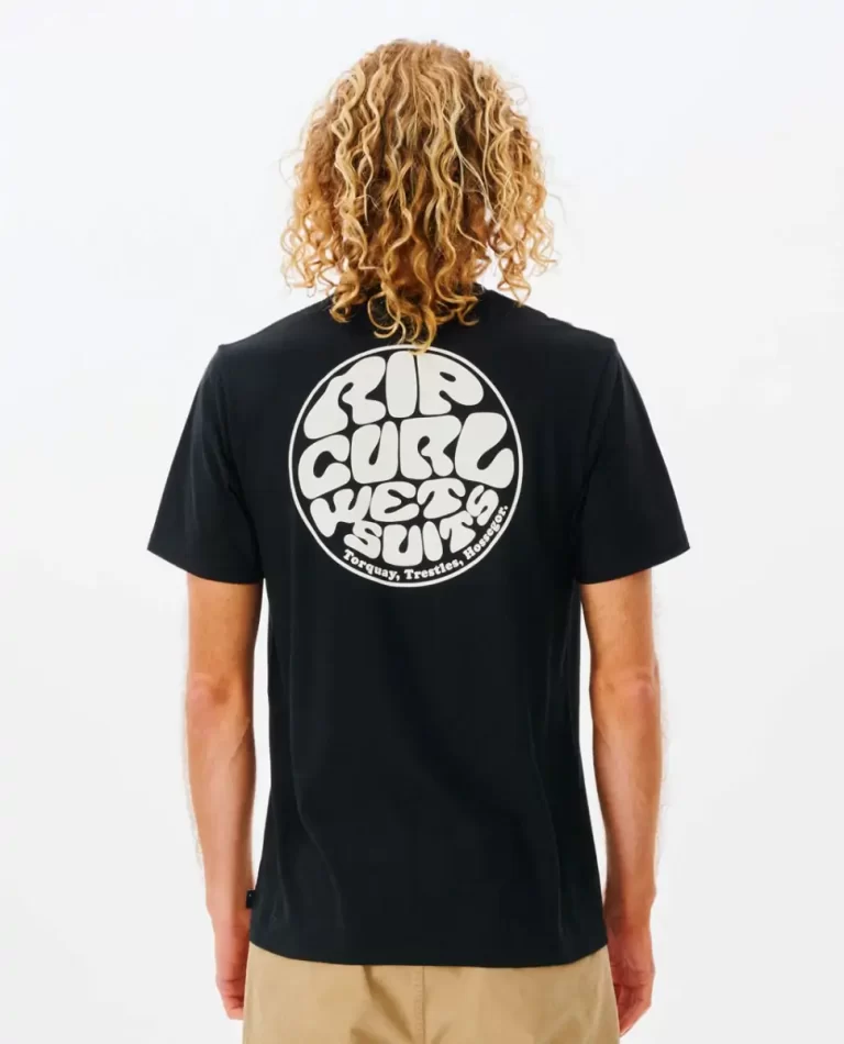 Rip Curl Tees & Tanks Mens Wetsuit Icon Tee - Image 3