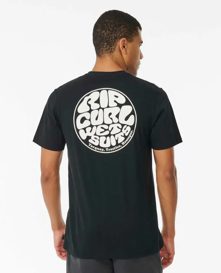 Rip Curl Tees & Tanks Mens Wetsuit Icon Tee - Image 4