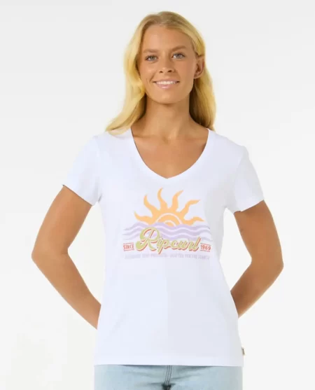 Rip Curl Tees & Tanks Women Cala V Neck Tee