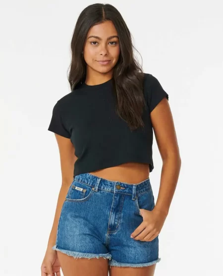 Rip Curl Tees & Tanks Women Classic Ribbed Tee