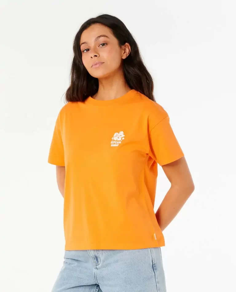 Rip Curl Tees & Tanks Women Hibiscus Relaxed Tee - Image 3
