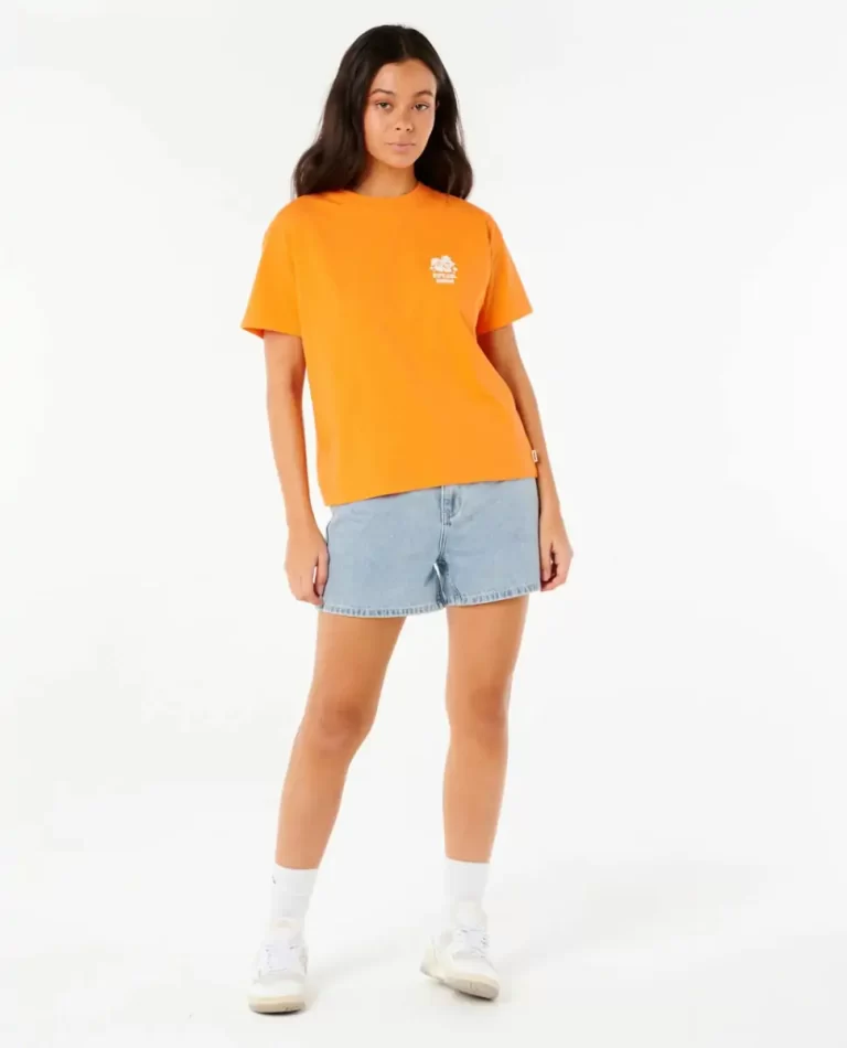 Rip Curl Tees & Tanks Women Hibiscus Relaxed Tee - Image 4