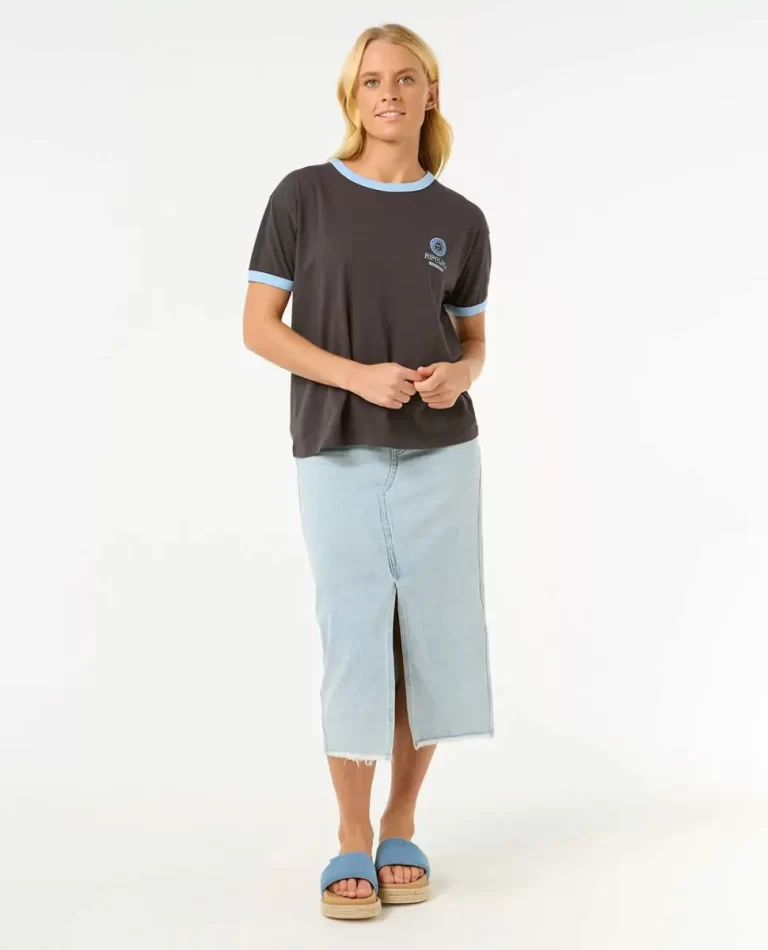 Rip Curl Tees & Tanks Women San Carlos Ringer Tee - Image 4
