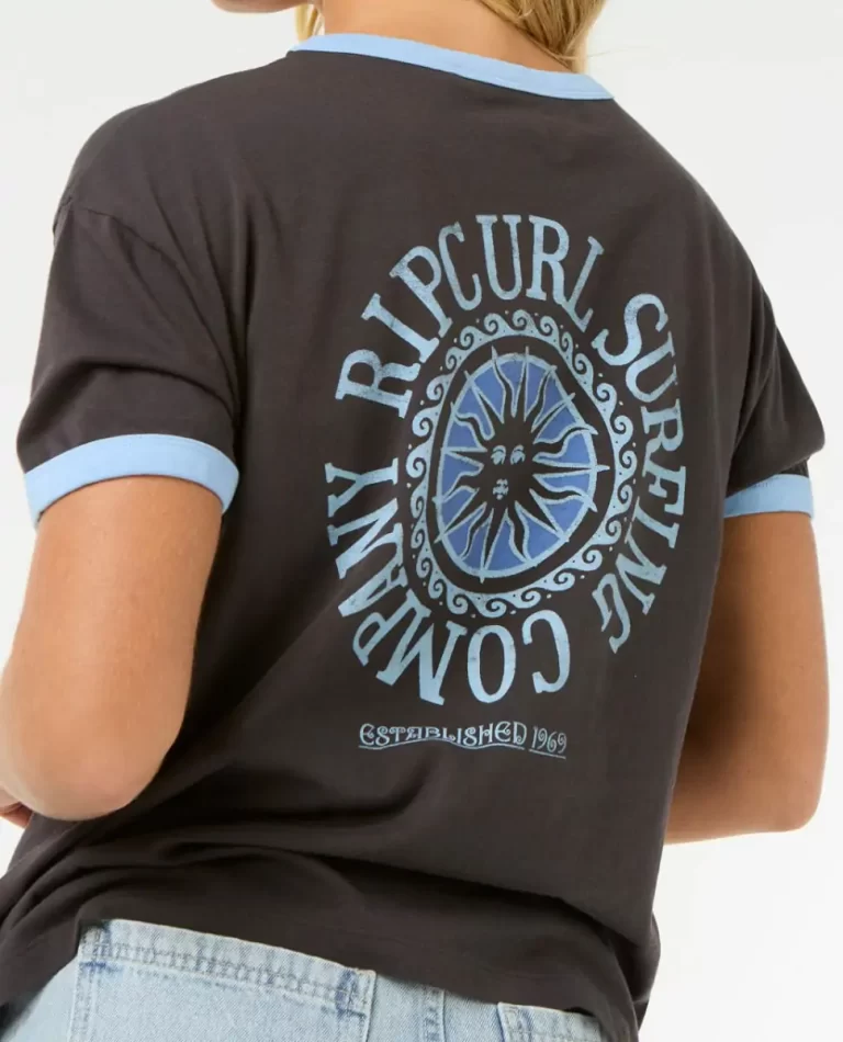 Rip Curl Tees & Tanks Women San Carlos Ringer Tee - Image 5