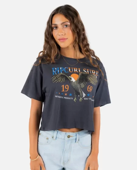 Rip Curl Tees & Tanks Women Soaring Crop Tee