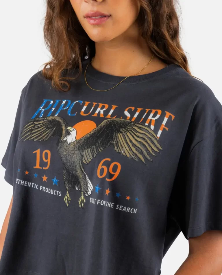 Rip Curl Tees & Tanks Women Soaring Crop Tee - Image 5