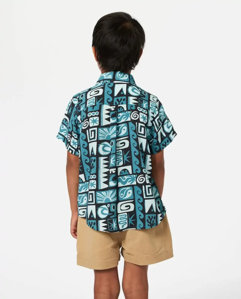 Rip Curl Tops & Tees Kids Geo Short Sleeve Shirt - Image 2