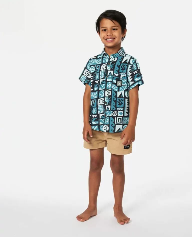 Rip Curl Tops & Tees Kids Geo Short Sleeve Shirt - Image 3