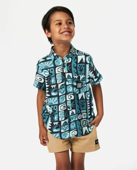 Rip Curl Tops & Tees Kids Geo Short Sleeve Shirt