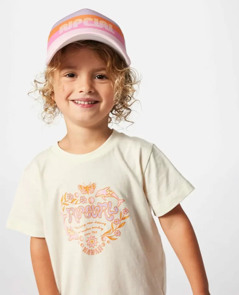 Rip Curl Tops & Tees Rainbow Logo Tee Kids - Image 4