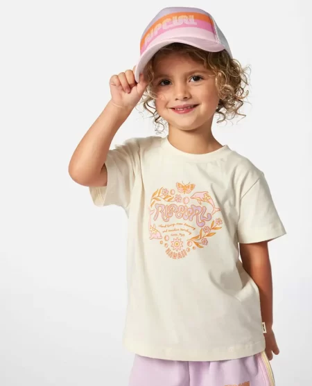 Rip Curl Tops & Tees Rainbow Logo Tee Kids