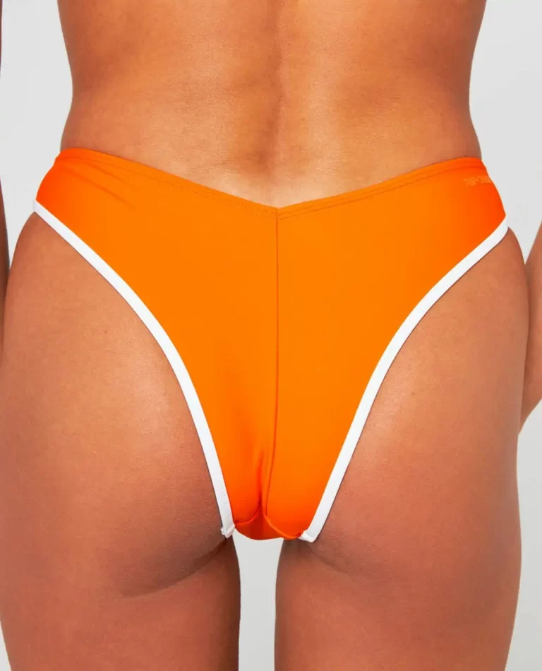 Rip Curl Victoria Vergara 80'S Hi Leg Skimpy Coverage Bikini Bottom Women Bikini Bottoms - Image 5