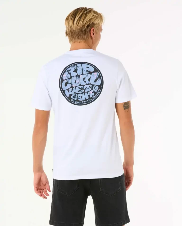 Rip Curl Wettie Passage Icon Tee Mens Tees & Tanks - Image 3