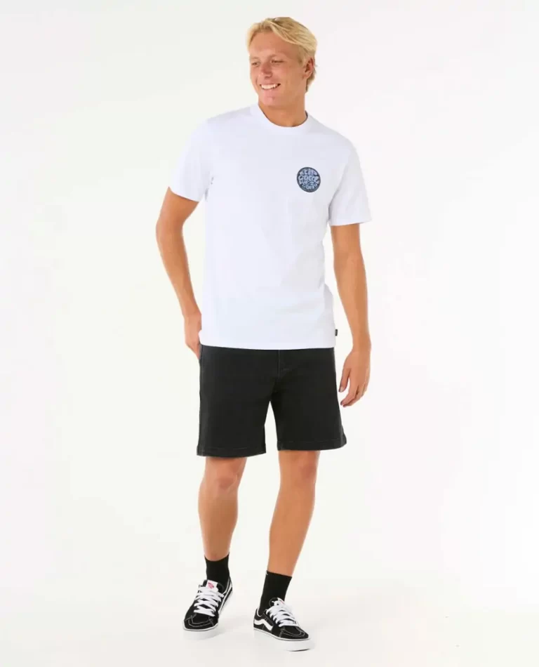 Rip Curl Wettie Passage Icon Tee Mens Tees & Tanks - Image 4