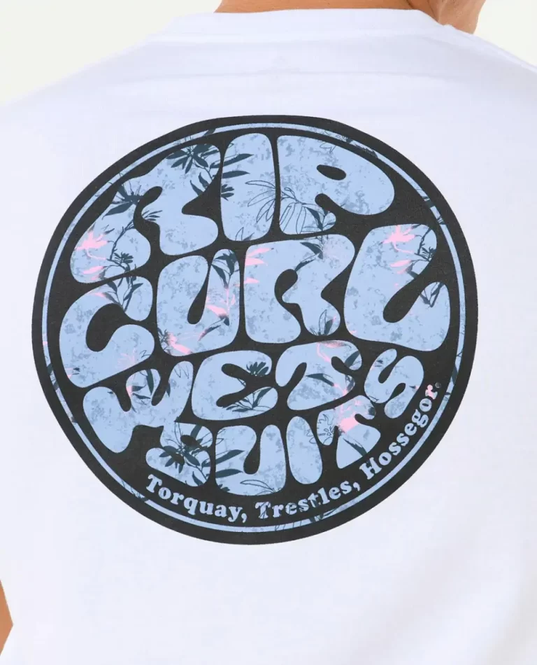 Rip Curl Wettie Passage Icon Tee Mens Tees & Tanks - Image 5