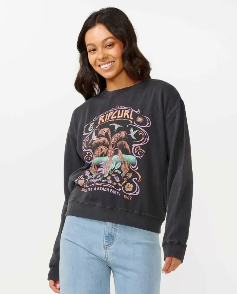 Rip Curl Women Beach Party Relaxed Crew Hoodies & Fleece