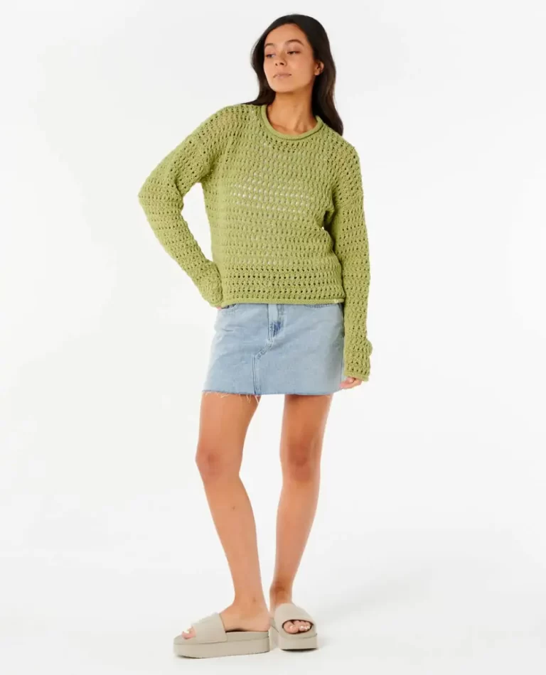 Rip Curl Women Cala Nights Pointelle Crew Hoodies & Fleece - Image 4