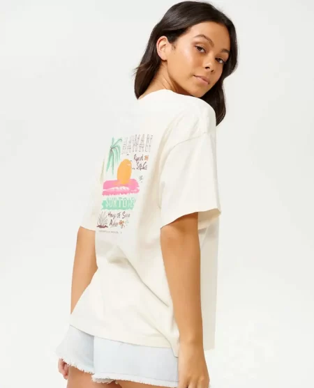 Rip Curl Women Hanalei Heritage Tee Tees & Tanks