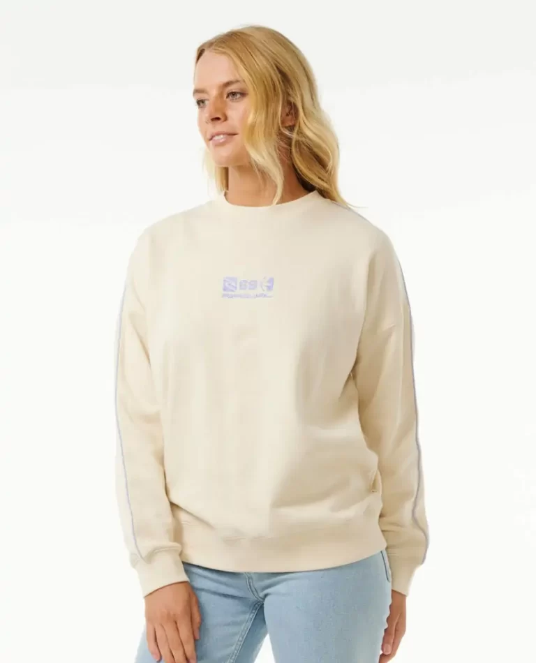 Rip Curl Women Hoodies & Fleece Archive Search Heritage Crew - Image 2
