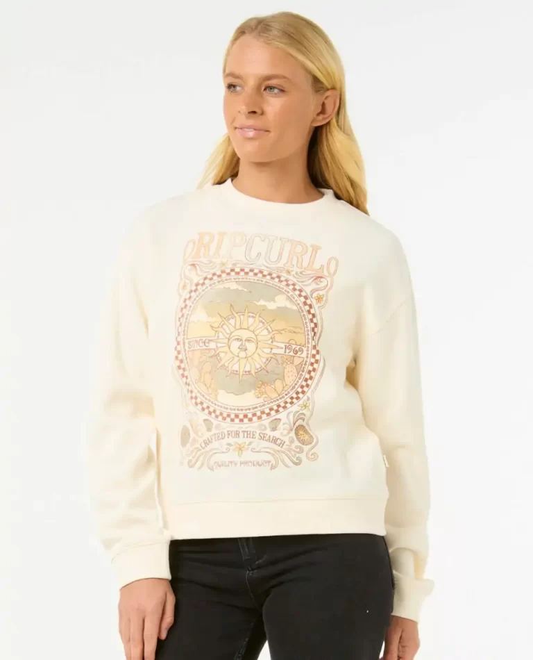 Rip Curl Women Hoodies & Fleece Luna Relaxed Crew - Image 2