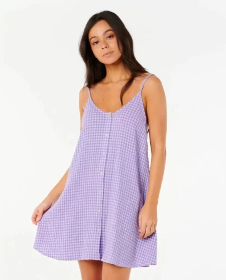 Rip Curl Women Premium Surf Check Cover Up Swimwear