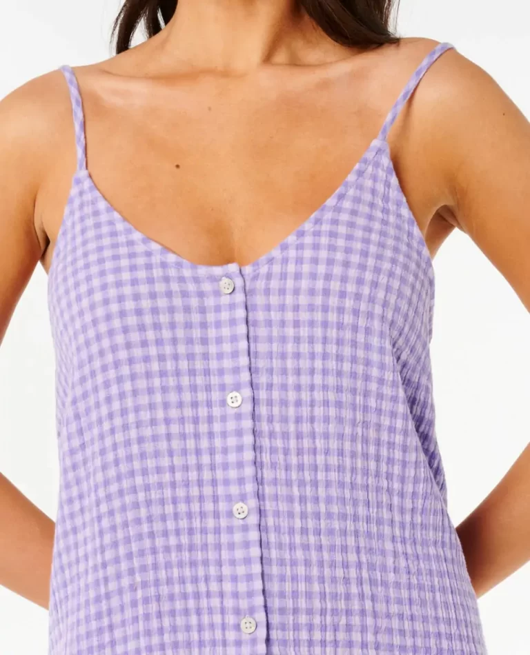 Rip Curl Women Premium Surf Check Cover Up Swimwear - Image 5