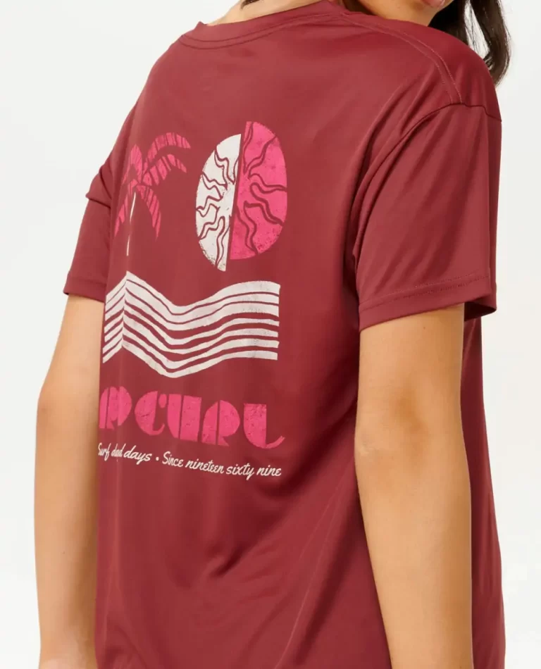 Rip Curl Women Rash Guards Beach Party Upf Surflite Rash Guard - Image 5