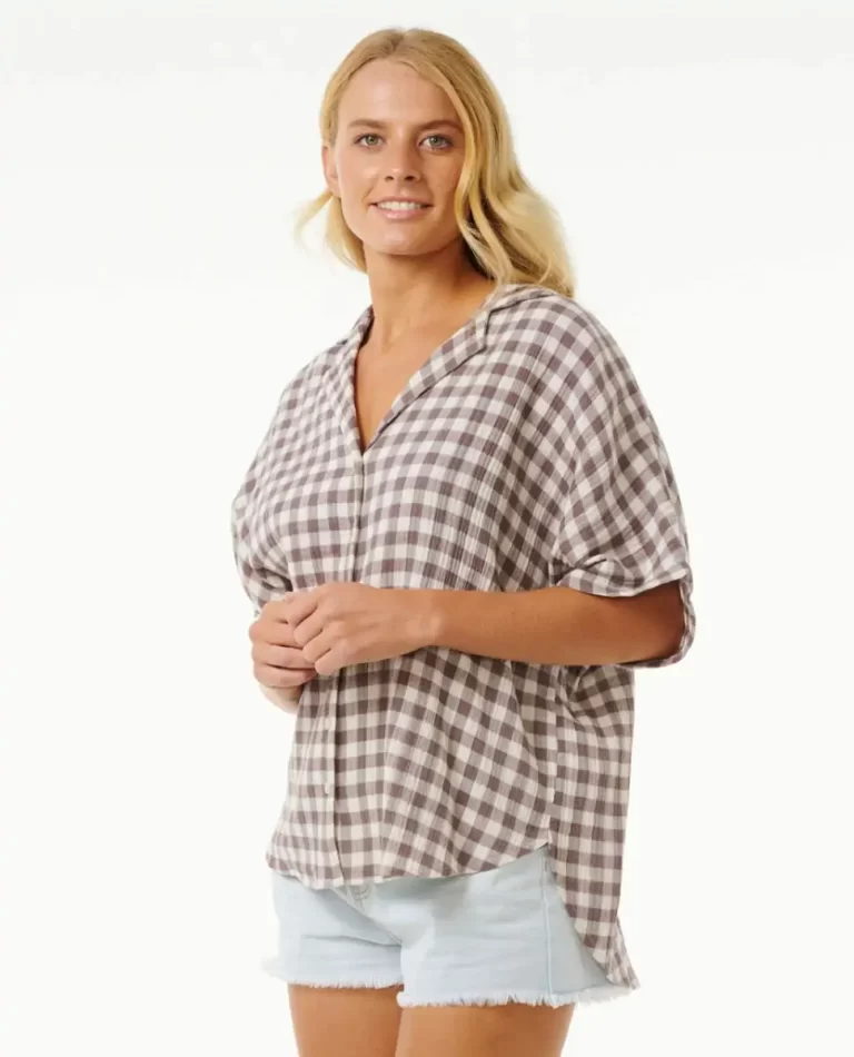 Rip Curl Women Shirts & Tops Premium Surf Check Shirt - Image 2