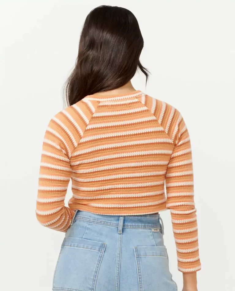 Rip Curl Women Tees & Tanks Bobbi Stripe Long Sleeve Tee - Image 3