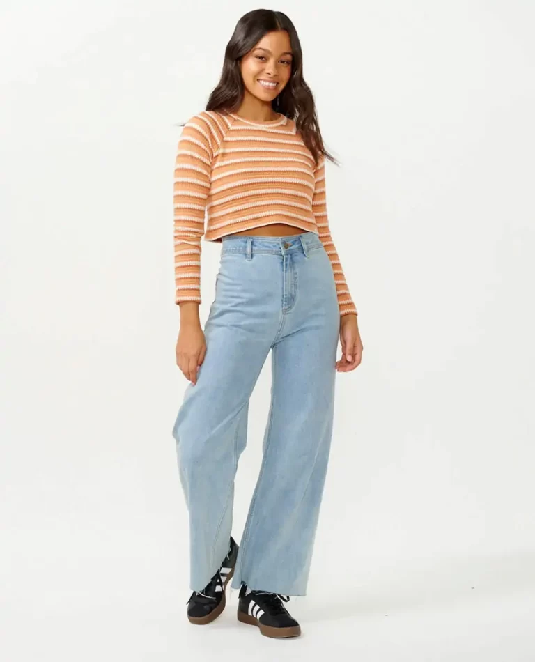 Rip Curl Women Tees & Tanks Bobbi Stripe Long Sleeve Tee - Image 4