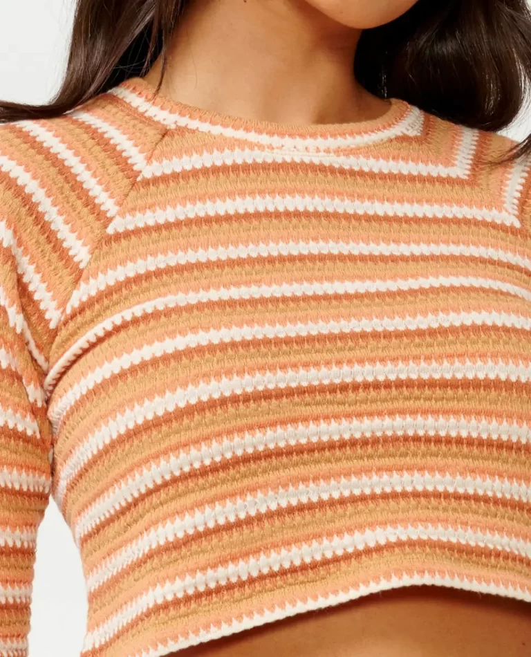 Rip Curl Women Tees & Tanks Bobbi Stripe Long Sleeve Tee - Image 5