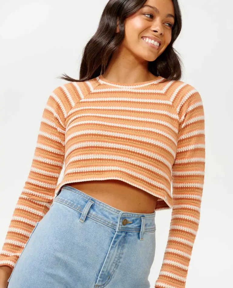 Rip Curl Women Tees & Tanks Bobbi Stripe Long Sleeve Tee