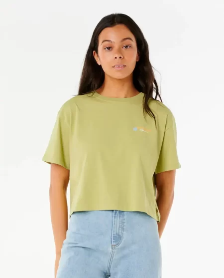 Rip Curl Women Tees & Tanks Dune Dancer Crop Tee