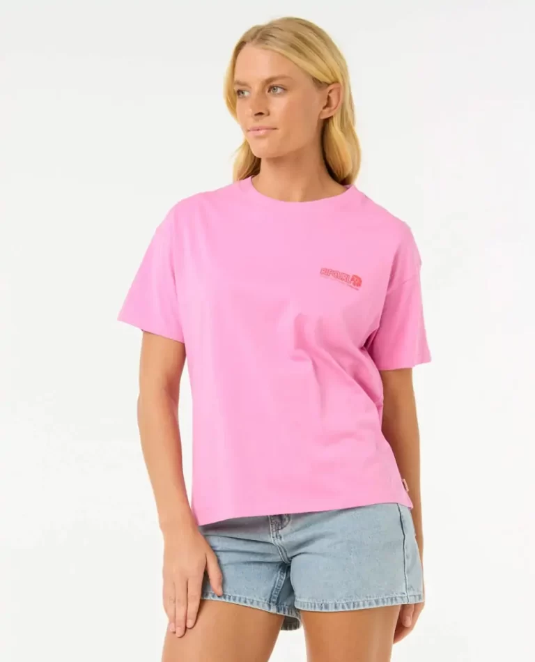 Rip Curl Women Tees & Tanks Ocean Tech Relaxed Tee - Image 2