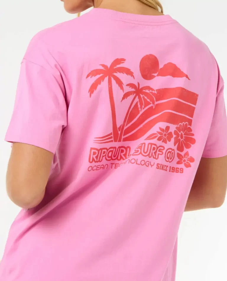 Rip Curl Women Tees & Tanks Ocean Tech Relaxed Tee - Image 5